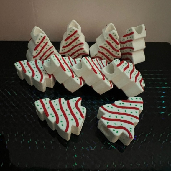 Other - Little Debbie Christmas Tree Straw Toppers by 3 D print (5 left!!!)